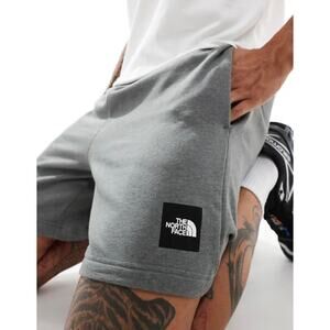 The North Face Men’s Gray Sweatshorts Large Drawstring Fleece Pockets